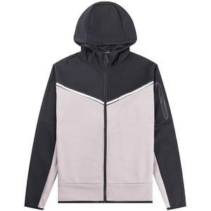 Chándal más vendido para hombre, chándales con logotipo personalizado con cremallera, chándal liso para correr para hombre, chándal transpirable de invierno cálido - Product Image 5