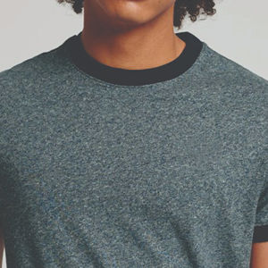 Camiseta personalizada de algodón de alta calidad 2025 de alta calidad para hombre, camiseta pesada en blanco, camisetas grises para hombre - Product Image 5