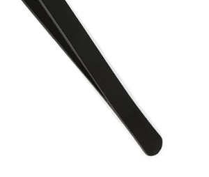 Pinces à cils professionnelles en acier inoxydable avec poignée antistatique et confortable, logo personnalisé - Product Image 5