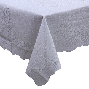 High Quality <b>Linen</b> Waterproof Disposable Custom Logo Tablecloth Booth <b>Table</b> Throw Custom <b>Table</b> Cover Factory Custom Printing - Product Image 3