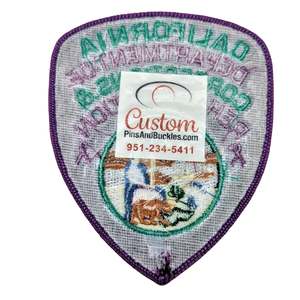 Patch brodé CDCR pour la prévention et la sensibilisation au suicide en septembre - Product Image 2