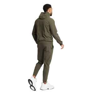 Nouvelle mode de vêtements de sport décontractés pour hommes survêtement en polaire d'hiver sweat à capuche avec cordon de serrage rayures latérales couleurs personnalisées solides Plus - Product Image 5