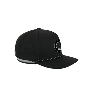 Casquette de golf personnalisée avec logo, 5 panneaux, perforations laser sur mesure, casquette de sport haute performance, fabrication OEM Vietnam, boucle réglable - Product Image 3
