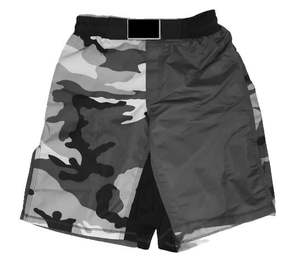 Pantalones Cortos Deportivos para Hombre, Venta Caliente, Impresión Personalizada, MMA, Múltiples Diseños, Pantalones Cortos de Gimnasio, Pantalones Cortos de Lucha, MOQ Bajo, Pantalones Cortos de Competición de Artes Marciales - Product Image 2