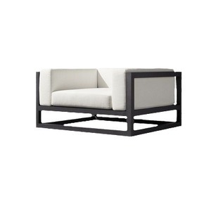 Ensemble de canapés modulaires de luxe en teck massif, résistant aux intempéries, pour extérieur, chaise longue sectionnelle, idéal pour villa, cour, hôtel - Product Image 5