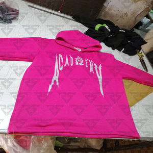 เสื้อฮู้ดผ้าฝ้ายพิมพ์ลายสกรีนสกรีนเสื้อแนวสตรีทผ้า100% จากปากีสถานโลโก้ที่กำหนดเอง - Product Image 6