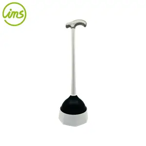 Rubber Toilet Plunger With Storage Caddy Set