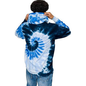 Independent Trading Company Tagged Mens Basic Fleece Hoodies Tie-Dyed Pullover Hoodie - Product Image 4