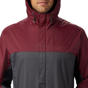 Chaqueta Impermeable con Capucha para Hombre, Estilo Urbano, Personalizada con Logotipo, Alta Calidad, Venta al Por Mayor para la Temporada de Invierno - Product Image 3