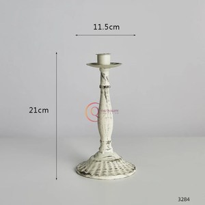 Candélabre en métal de table au design unique Pot à bougie unique de la plus grande qualité Jardin et balcon Taille personnalisée à bon prix - Product Image 1