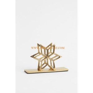 Ronds de serviette différents modèles forme personnalisée nouveau modèle de luxe admirable décoration de table en métal laiton ronds de serviette à vendre - Product Image 4