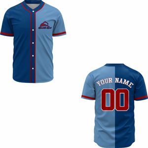 Maillot de baseball à boutons complets avec logo personnalisé de haute qualité Styles légers avec manches courtes pour chemises de softball pour garçons - Product Image 3