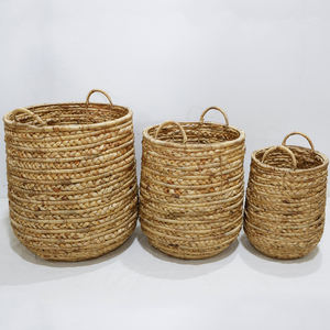 Artex Dong Thap, cestas de almacenamiento de jacinto de agua, Cajas de Regalo de mimbre hechas a mano para uso doméstico ecológico - Product Image 4