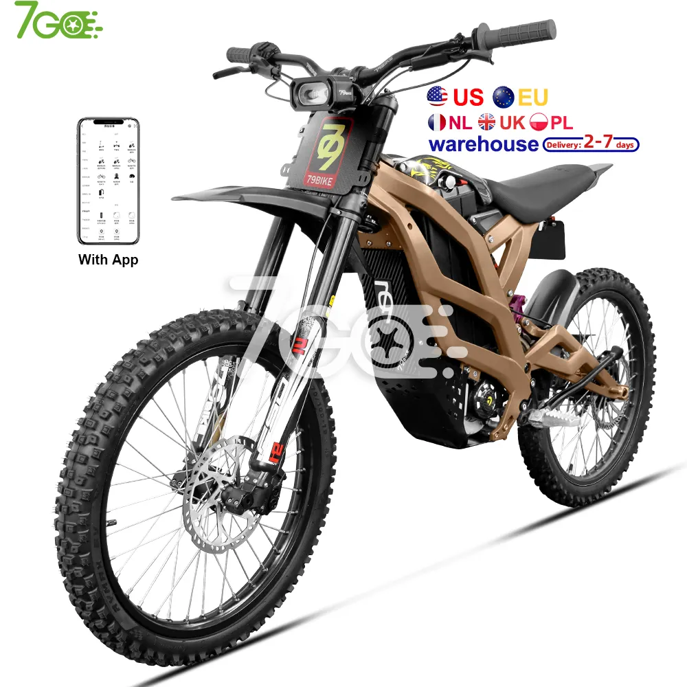 Wholesale 79 Bike Falcon M 72v 35AH 8000W Electric Dirt edirt Bike enduro motorcycle