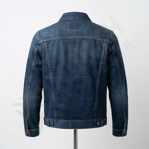 ชุดแจ็คเก็ตและกางเกงยีนส์ผู้ชายสไตล์ฮิปฮอปสุดฮิต พรีเมียม รุ่นใหม่ล่าสุดปี 2025 แบบสองชิ้น กลับด้านได้ คอตั้ง สไตล์สตรีทแวร์ - Product Image 2