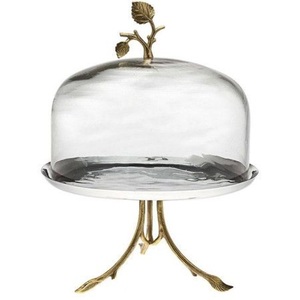 Home Hotel Birthday Party <b>Cake</b> <b>Server</b> Wedding Parties Bamboo <b>Cake</b> Stand With Dome Handmade Designer <b>Cake</b> Stand - Product Image 4