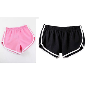 Pantalones cortos deportivos de cintura alta para mujer al por mayor con decoración de patrón de cuerpo personalizado ropa deportiva transpirable y de bajo precio - Product Image 6