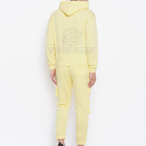 Latest Design Winter Men's <b>Tracksuit</b> Set Causal Long Sleeve Custom Color <b>Plain</b> <b>Tracksuit</b> For Sale - Product Image 4