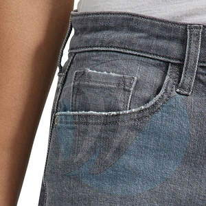 Pantalones cortos de cintura alta para mujer Ropa informal transpirable Venta caliente en stock Precio bajo Hecho en Pakistán - Product Image 5