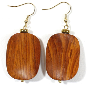 ต่างหูแบบห้อยทำจากไม้สำหรับผู้หญิงต่างหูเครื่องประดับแฟชั่นดีไซน์สุดน่ารักปรับแต่งได้ - Product Image 5