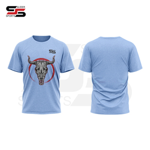 2025 Nueva camiseta de entrenamiento al aire libre, camiseta de entrenamiento de poliéster personalizada para hombres, Camiseta de algodón 100% de alta calidad, ropa de entrenamiento - Product Image 2