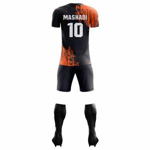 Uniformes de Fútbol Deportivos al por Mayor con Diseños Personalizados, Impresión por Sublimación de Alta Calidad, Ropa Deportiva Transpirable para Clubes de Fútbol - Product Image 3