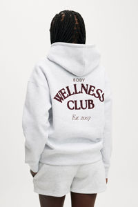 100% algodón nublado gris gota hombro mujer Oversize gráfico Sudadera con capucha antiarrugas y transpirable sudaderas con capucha mujer Zip Up Hoodie - Product Image 4