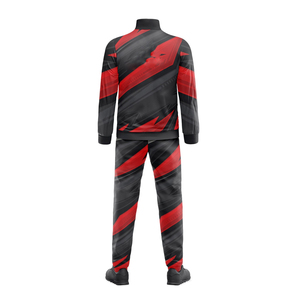 ชุดวอร์มผลิตจากโรงงาน ชุดวอร์มสั่งทำขายส่ง ชุดวอร์มโพลีเอสเตอร์ ชุดออกกำลังกายมีแถบข้าง ชุดวอร์มสำหรับผู้ชาย - Product Image 6