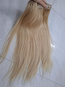 Cheveux bruts vietnamiens Straight 613 Dye Highlight Blonde Color Extensions de cheveux humains de haute qualité de Vchairvietnam - Product Image 3
