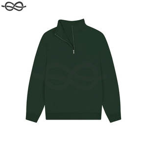 Unisex <b>Quarter</b> <b>Zip</b> Sweater Casual Wear Breathable Stylish Comfortable Pullover Men <b>Women</b> Best Selling All Season Lightweight - Product Image 1