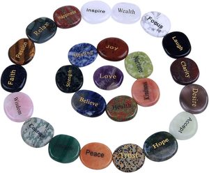 ล่าสุดที่มีคุณภาพสูงอัญมณีคำสร้างแรงบันดาลใจแกะสลักกังวลหินสำหรับการรักษาซื้อขายส่งจาก Amayra คริสตัลส่งออกอินเดีย - Product Image 1