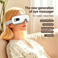 Nueva Máscara de Ojos Inteligente con Compresión Caliente y Presión, Masajeador de Ojos Multifuncional Portátil con Carga USB