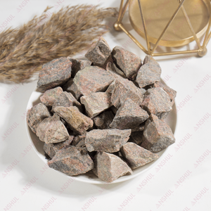 Pierres brutes d'Unakite de qualité supérieure, 1 kg, irrégulières, sculptées, concassées, morceaux de cristal naturel pour la décoration et la méditation - Product Image 4