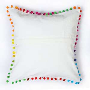 Taie d'oreiller brodée Suzani Animal vintage et confortable lavable acrylique broderie impression jeter couverture pour canapé décoratif - Product Image 4