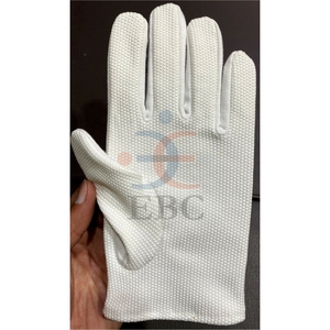 Gants de cérémonie uniformes de luxe pour ceinture d'exportation Doigts de paume à pois caoutchoutés pour fête en plein air Sports de voyage Écologique Haut - Product Image 1