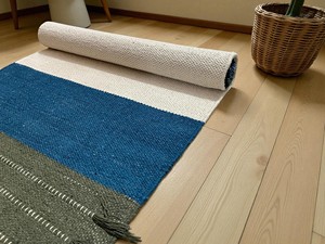 Alfombra de Yoga de algodón orgánico 100%, Alfombra de Yoga tejida ecológica para ejercicio, entrenamiento y meditación, Alfombra de Fitness duradera resistente a la decoloración - Product Image 3