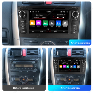 Système de navigation GPS portable avec écran tactile RGB pour autoradio CarPlay pour Corolla <span class=keywords><strong>Auris</strong></span> <span class=keywords><strong>E150</strong></span> 2007-2011 - Product Image 6