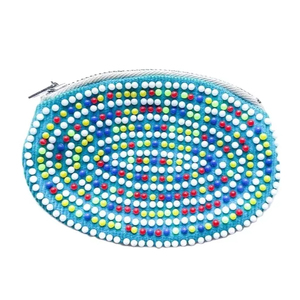 กระเป๋ามีซิปขนาดเล็กปักลายด้วยลูกปัดสไตล์วินเทจสีสันสวยงามแฟนซีดีไซน์ชั้นนำโดยบริษัทฮิบา - Product Image 1