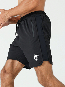 Pantalón corto deportivo personalizado de alta calidad para hombre, capa Base corta para gimnasio, pantalón corto de entrenamiento de secado rápido, pantalón corto deportivo para correr - Product Image 2