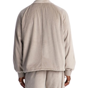 แจ็คเก็ตหนังวินเทจสไตล์วาร์ซิตี้สำหรับผู้ชาย  คอตั้ง  ติดซิป  รักษ์โลก  ทรงเข้ารูป  สไตล์ลำลองสำหรับทำงาน  ใส่ได้ในช่วงฤดูใบไม้ร่วง - Product Image 2