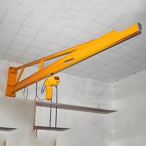 3ton tường di động Bracket xoay Hook JIB Crane với Palăng điện - Product Image 2