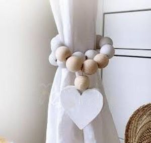 Embrasses de rideaux en bois de qualité personnalisée avec rails et accessoires au prix le plus bas du fabricant - Product Image 6