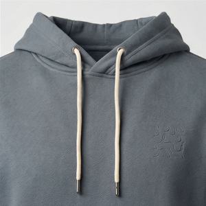 Survêtement pour homme, vêtements de sport, sweat-shirt, 100% coton, tissu respirant, logo personnalisé, ensembles de course en plein air, couleur personnalisée - Product Image 4