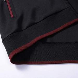 Ensemble de survêtement deux pièces pour homme, veste zippée intégrale et pantalon slim, vêtements de sport décontractés - Product Image 2