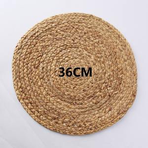 Natural Seagrass Hand-woven Round <b>Placemat</b> Coaster Seagrass <b>Placemat</b> <b>for</b> Dining Table Kitchen Accessories <b>Christmas</b> From Vietnam - Product Image 6