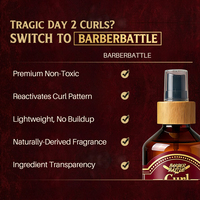 Spray Activateur de Boucles Personnalisé en Gros : Brillance Naturelle et Tenue Douce – Emballage et Logo Personnalisés – Fournisseur pour Supermarchés