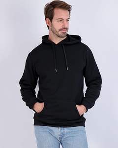 Sudadera con capucha de lana para hombre Sudadera con capucha de manga larga Bolsillos disponibles en Big & Tall - Product Image 2