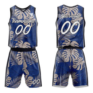 ชุดบาสเก็ตบอลสำหรับผู้ชายชุดบาสเก็ตบอลระเหิดแบบสั่งทำ - Product Image 1