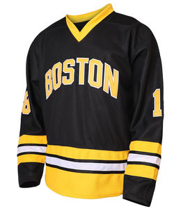 Jersey de hockey sobre hielo personalizado para hombre, último diseño, ropa deportiva de poliéster, conjunto hecho por BSCI para hombres y mujeres - Product Image 3