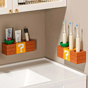 Support de brosse à dents Super Mario Bros avec gobelet en plastique - Product Image 4